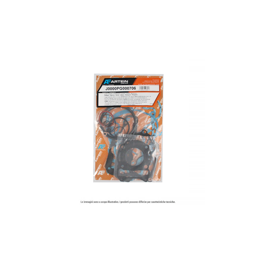 Artein Complete Gasket Set Piaggio Nrg/Zip 50cc Gaskets Artein